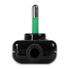 FANTON - Spina S17 2P+T 16A smontabile ribassata, colore nero