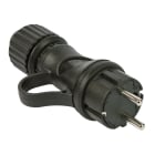 FANTON - Spina S31 2P+T 16A smontabile HI-PRO, IP44, colore nero