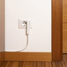 FANTON - Spina S11 2P+T 10A smontabile CLOCK, colore bianco