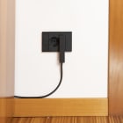 FANTON - Spina S17 2P+T 16A smontabile CLOCK, colore nero