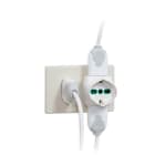 FANTON - Adattatore da S17 a 2P17/11+1P40 VERTICAL SYSTEM, colore bianco
