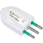 FANTON - Spina S11 2P+T 10A smontabile EASY, colore bianco