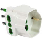 FANTON - Adattatore da S17 a 2P17/11+1P40, colore bianco