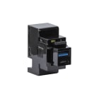 FANTON - Alimentatore da incasso KEYSTONE compatto, presa USB-A+C 3A 20W Power Delivery, colore nero