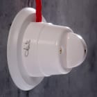 FANTON - Int./dev. da parete in ceramica 10AX 250V, colore bianco