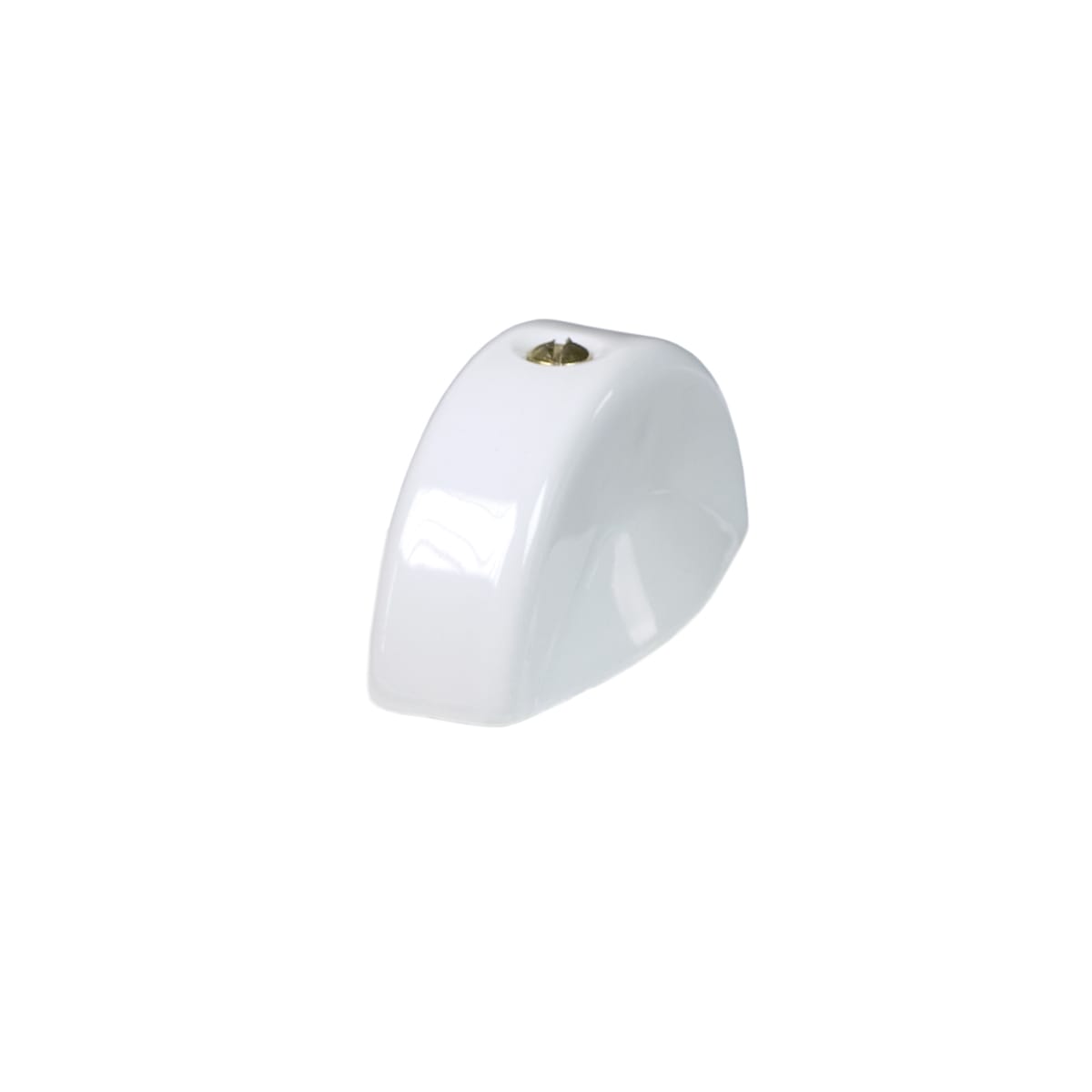 FANTON - Leva in ceramica per int./dev. 40x20x18mm, colore bianco
