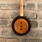 FANTON - Presa da parete in ceramica P17/11, colore terracotta