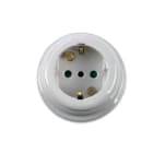 FANTON - Presa da parete in ceramica P30, colore grigio