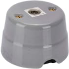 FANTON - Presa da parete in ceramica TV maschio Ø9,5mm, colore grigio