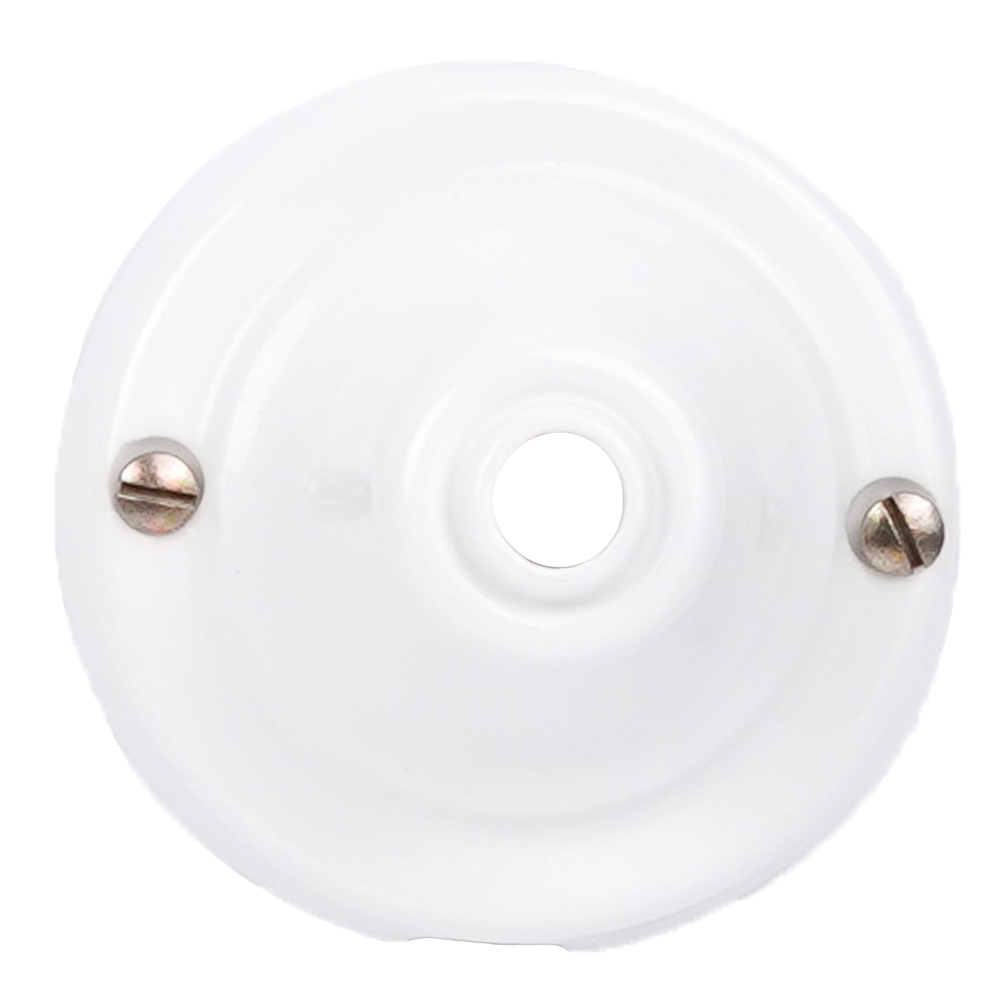 FANTON - Rosone liscio Ø70mm, colore bianco