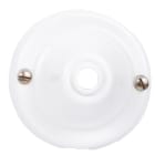 FANTON - Rosone liscio Ø70mm, colore bianco