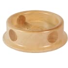 FANTON - Base in legno tonda Ø102mm 3fori+tappi rovere