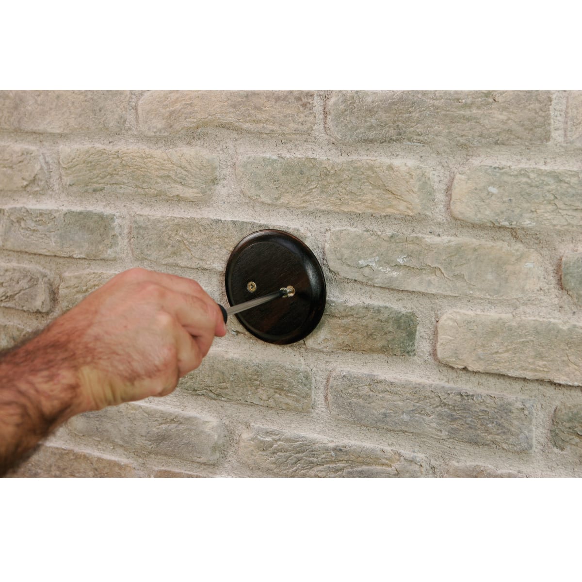 FANTON - Base in legno tonda Ø120mm noce