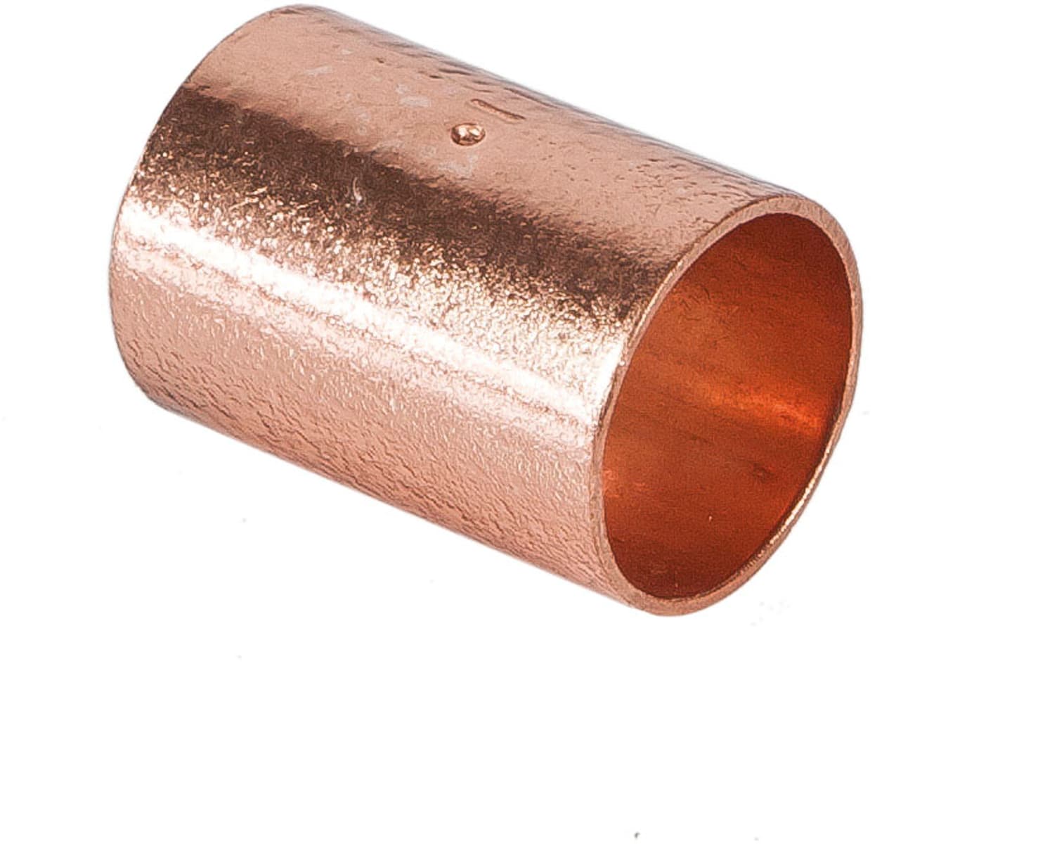 FANTON - Raccordo F/F in rame satinato Ø18mm