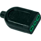 FANTON - Presa P17/11 2P+T 16A smontabile BICÒ, colore nero