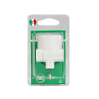 FANTON - Adattatore da S17 a 2P17/11+1P30, colore bianco