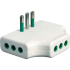 FANTON - Adattatore piatto da S11 a 3P11, colore bianco