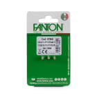 FANTON - Adattatore piatto da S11 a 3P11+2USB-A+C, colore bianco