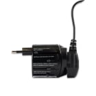 FANTON - Adattatore universale da viaggio 100-240V, 50-60Hz, protezione con fusibile 2,5A, colore nero