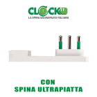 FANTON - Prolunga lineare 3m 3G1 S17+P17/11 CLOCK, colore bianco