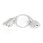 FANTON - Prolunga lineare 1m 3G1 S31+P40 CLOCK, colore bianco