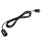 FANTON - Prolunga lineare 5m 3G1 S31+presa std.tedesco, colore nero