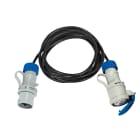 FANTON - Prolunga lineare 20m 3G1,5 H05VV-F CEE, IP44, colore nero