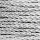 FANTON - Cavo treccia seta 3G1 FRRTX in matassa 100 m., colore bianco