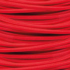 FANTON - Matassina 5 m. cavo seta tondo 3G0,75, colore rosso