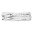 FANTON - Cavo treccia seta 3G1,5 FRRTX in matassa 50 m., colore bianco