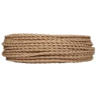 FANTON - Cavo treccia seta 3G1,5 FRRTX in matassa 50 m., colore oro