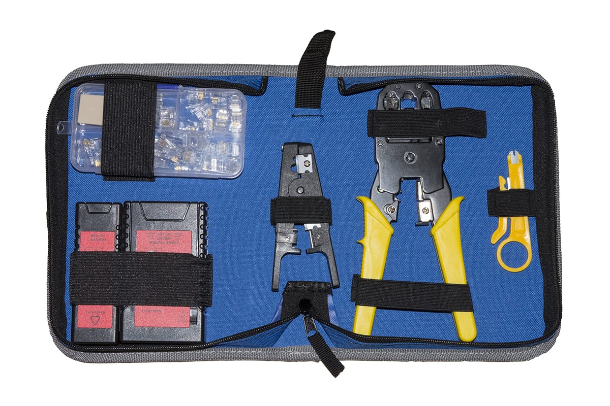 FANTON - Kit attrezzi per crimpaggio reti LAN