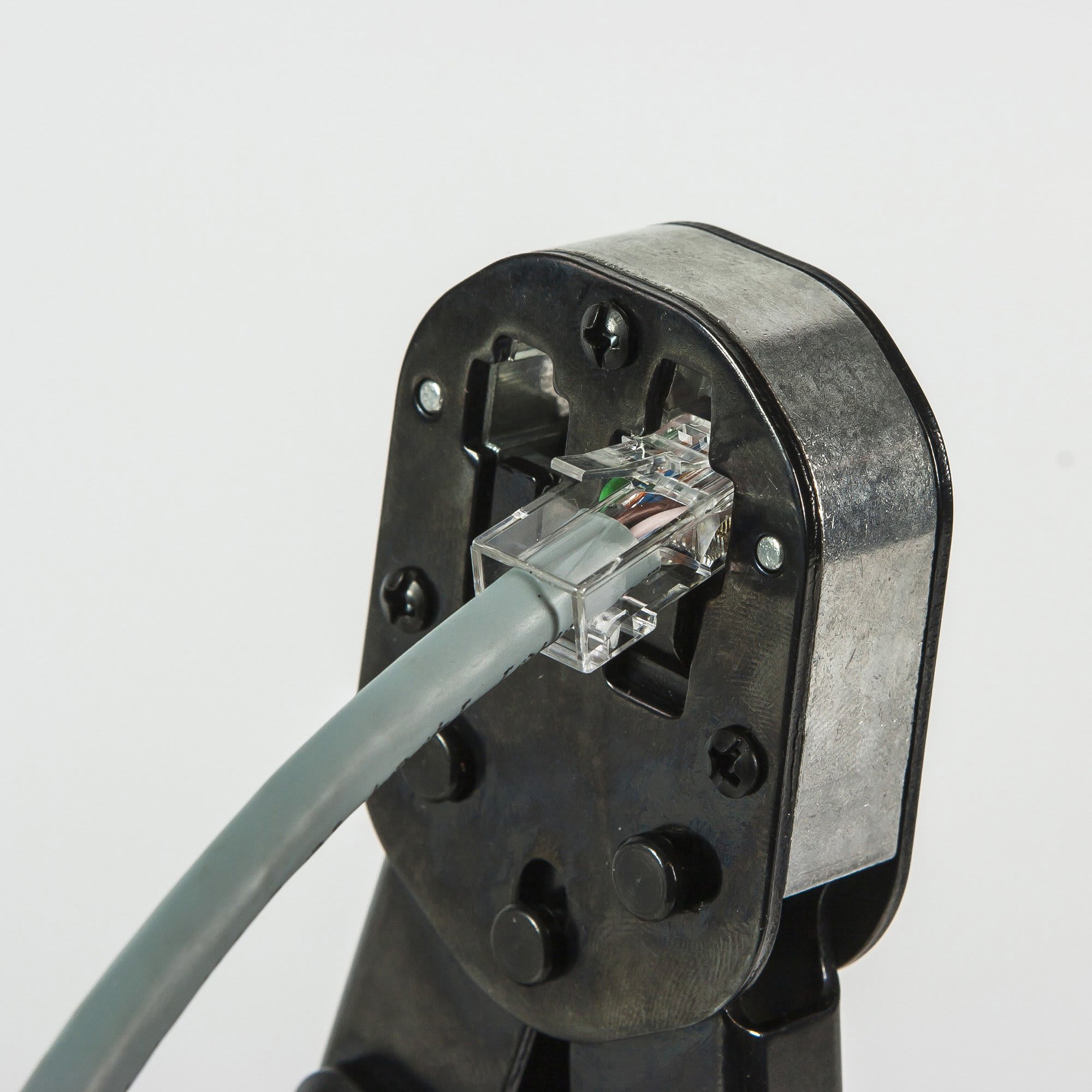FANTON - Kit 300 plug RJ45 cat.5e UTP passanti con pinza