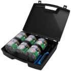 FANTON - Kit 300 plug RJ45 cat.6 UTP passanti con pinza