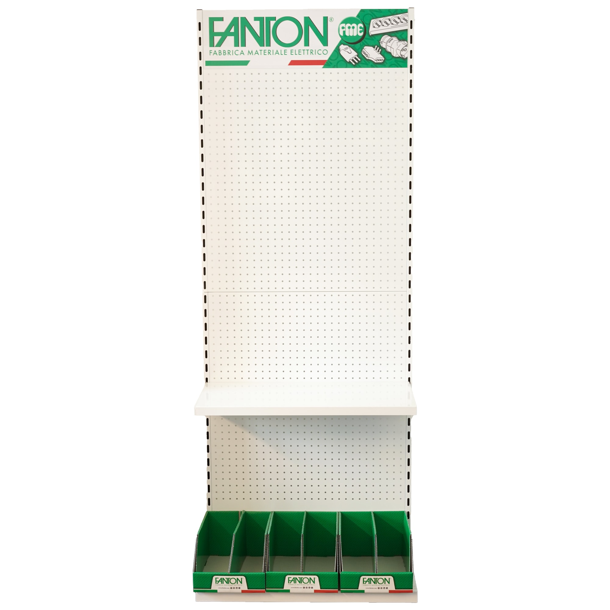 FANTON - Espositore parete 750Lx2000Ax430Pmm