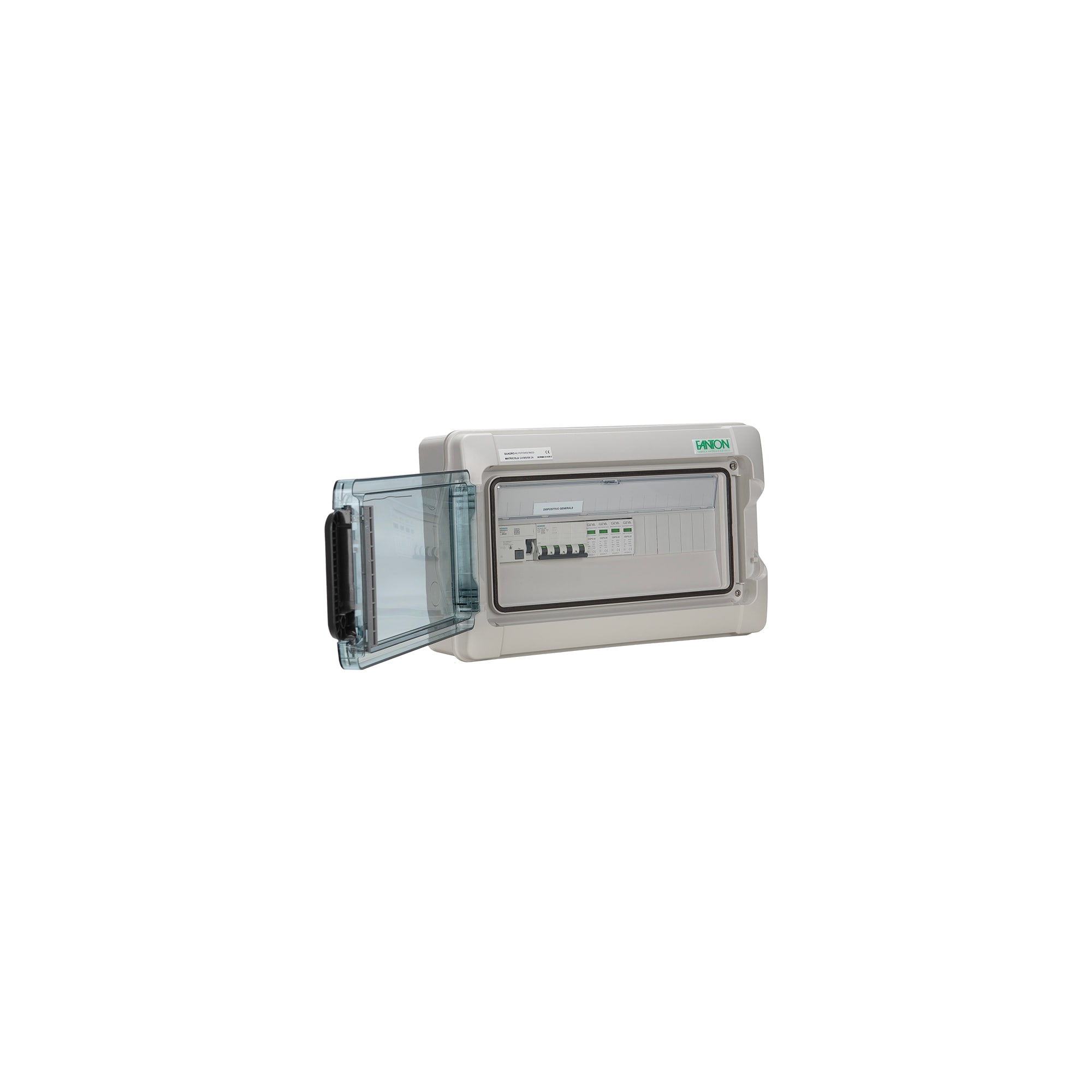 FANTON - Quadro FV AC trifase 20A 11kW, I/U con pressacavi