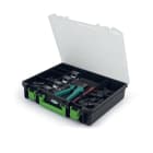 FANTON - Kit 82 connettori fotovoltaici FMC4 misti maschi + femmine con tappi, pinza e coppia chiavi