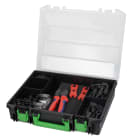 FANTON - Kit 102 connettori fotovoltaici FMC4 misti maschi + femmine con tappi, pinza e coppia chiavi