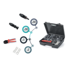 FANTON - Kit connettori fotovoltaici FMC4 30 maschi + 30 femmine con pinza e coppia chiavi