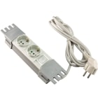 FANTON - Barra 3m 3G1 spina S31, 2 prese P30, con interruttore, colore grigio