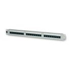 FANTON - Pannello cat.5e UTP 1U 24 porte completo, colore grigio
