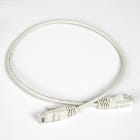 FANTON - Cavo 0,5m RJ45 cat.6 U/UTP SLIM, colore grigio