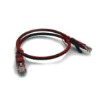 FANTON - Cavo 1m RJ45 cat.6 U/UTP, colore rosso