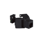 FANTON - Presa RJ45 cat.6A UTP DATACLOCK multi-ingresso, colore nero