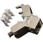 FANTON - Presa RJ45 cat.6A FTP 180, colore argento