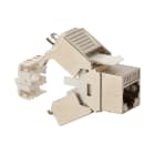 FANTON - Presa RJ45 cat.6A FTP 180 TOOLLESS, colore argento