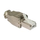 FANTON - Spina RJ45 cat.6 FTP TOOLLESS, colore argento