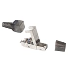 FANTON - Spina RJ45 cat.6A FTP TOOLLESS, colore argento