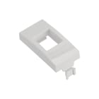 FANTON - Adattatore KEYSTONE per serie ABB CHIARA, colore bianco