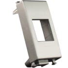 FANTON - Adattatore KEYSTONE per serie VIMAR PLANA SILVER, colore argento